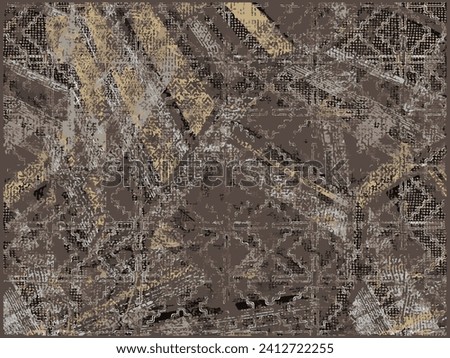 Artistic paint artwork pattern Modern trendy mid century abstract shapes, textures, lines, nature tissues geometric shapes carpet, rug, cover, duvet cover, curtain, pillow, bedding, shaw digital print