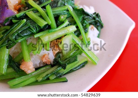 Asian healthy vegetarian meal. For concepts such as food and beverage, healthy eating, and diet and nutrition.