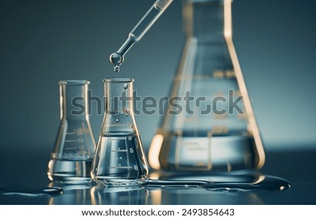 Similar – Image, Stock Photo Test tubes test science