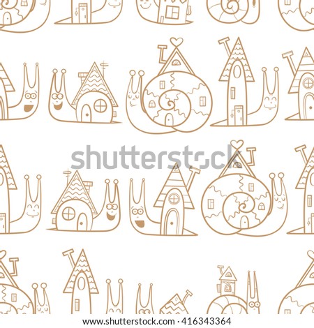 Similar – Image, Stock Photo Snail house pattern.