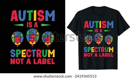 Autism Tee, Gift For Autistic,  Acceptance Shirt, Autistic Acceptance Tee, Autism Awareness Shirt, Support Autism, Special Ed Gift, Autism Red Shirt, ADHD Shirt, 