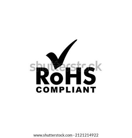 Rohs icon symbol vector illustration