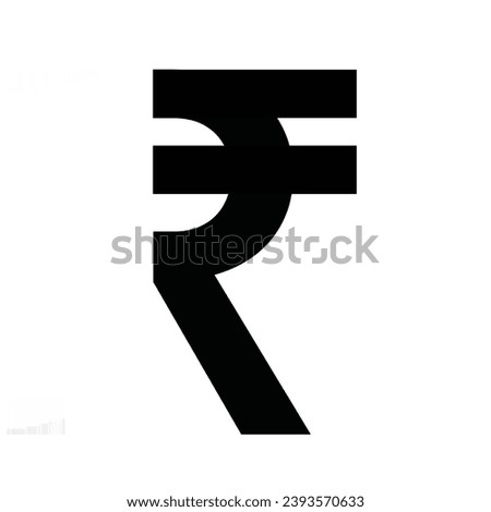 Indian rupee sign icon. Element of money symbol icon.