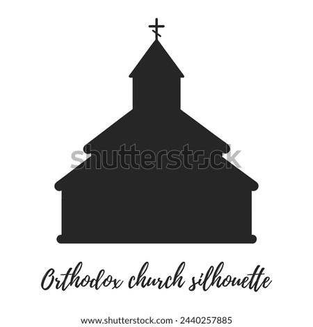 Similar – Image, Stock Photo Traditional white orthodox church in Oia, Santorini, Greece.