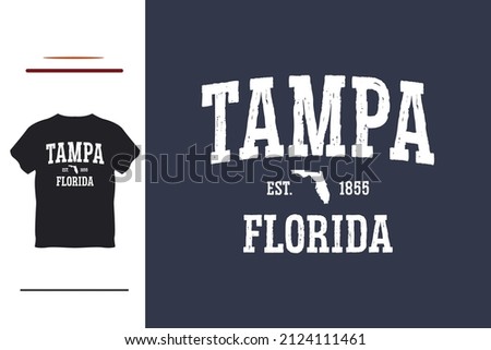 I love Tampa t shirt design