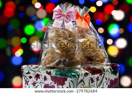 Homemade cookies gift set
