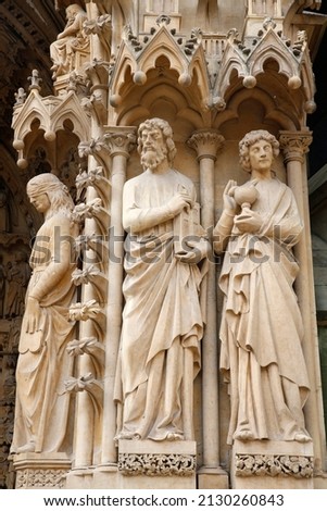 Similar – Image, Stock Photo Cathedral of Metz in rainy weather