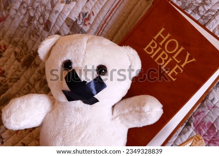 Similar – Image, Stock Photo Church and abuse Catholic