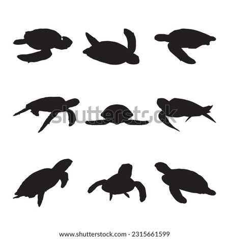 Turtle Silhouette Clipart | Free download on ClipArtMag