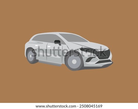 car icon, unique Automobile vector