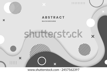 grey abstract backgrounds.  liquid dynamic shapes abstract composition. abstract gradient grey modern elegant design background. Illustration vector 10 eps.