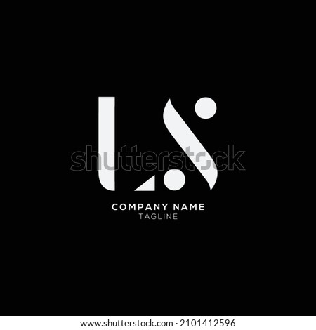 Creative modern LS Letter Business Logo Design Alphabet Icon Vector Symbol. Creative elegant letter LS logo template.