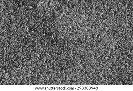Earth and gravel macro texture background black and white