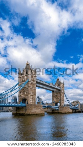 Similar – Image, Stock Photo Traffic on Tower Bridge.