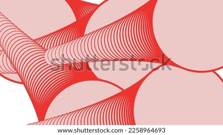 Abstract vector wallpaper. Vector background. Shades of red and pink. Grouped objects distributed in an area. Background, wallpaper, greetings, cards.
