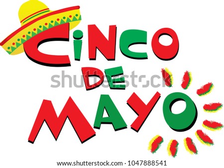 Cinco de Mayo Celebration Logo Banner