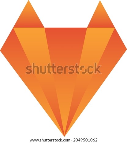 This is geometric logo whis gradient gitlab