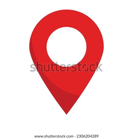 location icon vector illustration, gps, icon for app, web