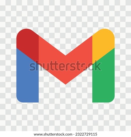 Google Gmail Vector Icon Logo, Mail, EPS