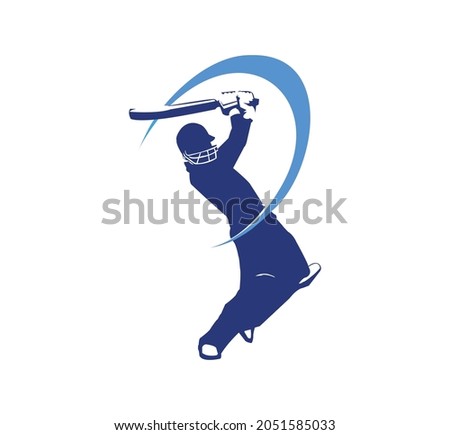 sport cricket Indian Premier League icon logo vector template