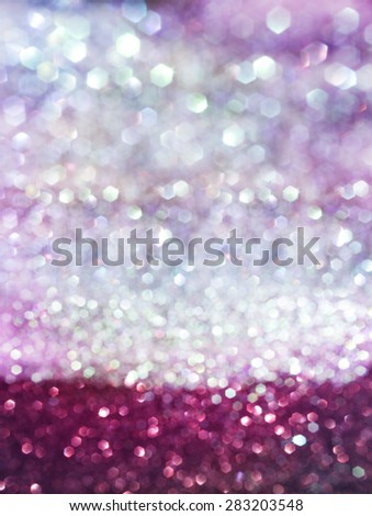 Pink and blue glitter background