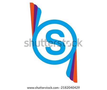 S abstract logo vector template