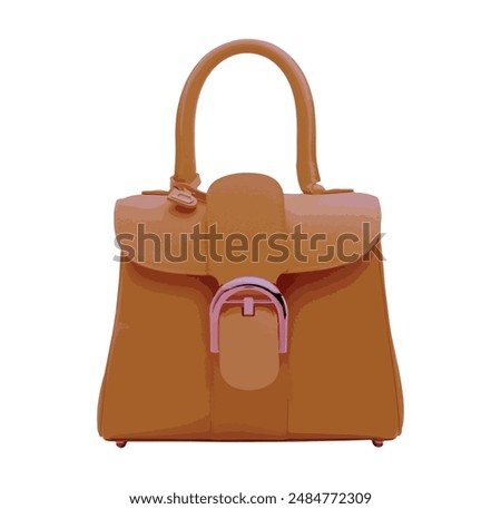 color icon logo sign symbol art buy hand bag box brown coco model woman lady female kit hold handle fancy gift wear vector coco detail model trend style Italy Paris carry cloth buy case Fendi
