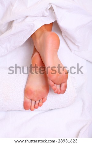 Well-groomed bared a foot of female feet, please see some of my other parts of a body images: