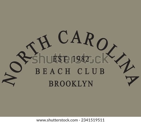 North Carolina slogan print state Vintage retro varsity with college emblem for graphic tee t shirt or sweatshirt	