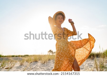 Image, Stock Photo beach feeling