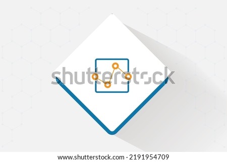 Process data services icon vector design