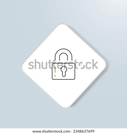 VPN Access Request Approval Process icon vector design