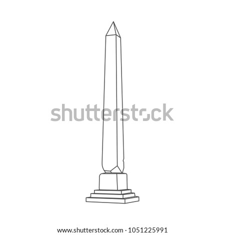 Similar – Image, Stock Photo Obelisk Washington monument