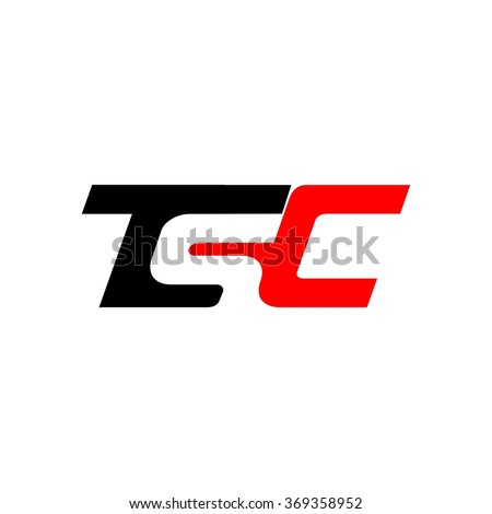 t, c, and s logo vector.