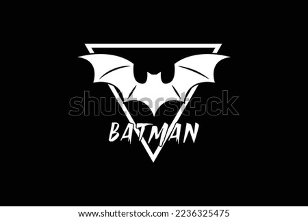 LOGO Bat icon. Bat symbol. Bats icon isolated. Batman logo  vector illustration