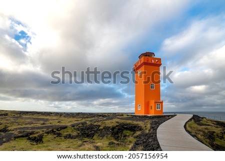 Similar – Foto Bild Leuchtturm in Island