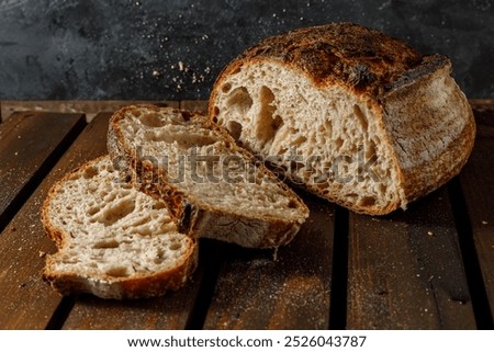 Similar – Foto Bild Brot Brotscheibe Brotlaib