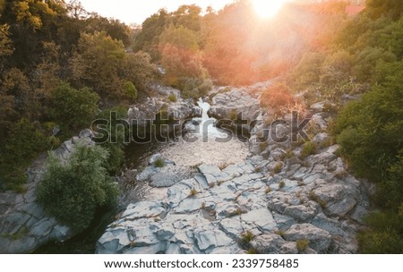 Similar – Image, Stock Photo View into the Alcantara gorge