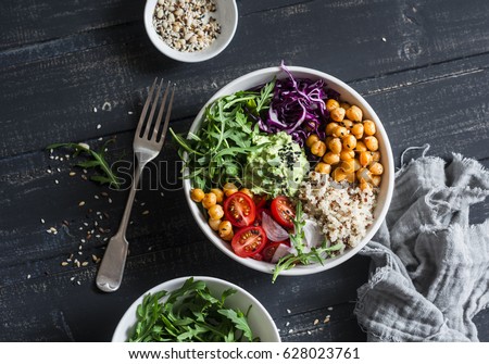 Similar – Image, Stock Photo Assorted vegetables and napkins on table