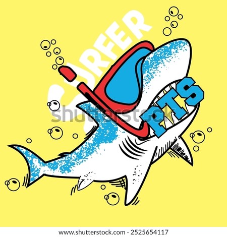 NICE SHARK SURFER FUN FOR KIDS