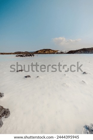 Similar – Amazing blue lagoon with cliff archway