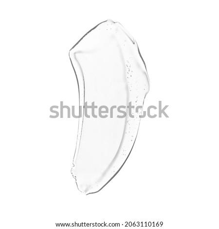 Collection of Multi-Action Illuminating Serum Smear Isolated on White. Skin Tone Makeup Swatches. White Drop of Liquid Foundation Stroke. Set of Cosmetic Smudge Cleanser. Collections Beauty Cleaner Foto d'archivio © 