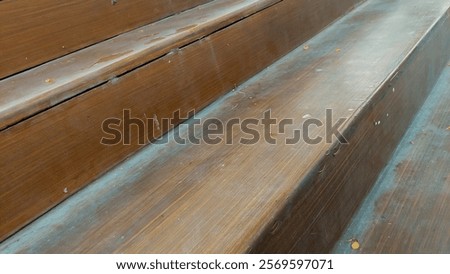 Similar – Image, Stock Photo Concrete stairs with old shoes