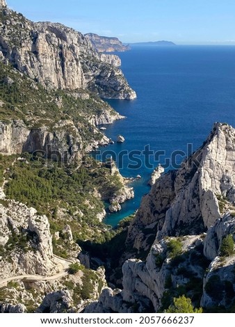 Similar – Image, Stock Photo Marseille / Calanque du Sugiton again