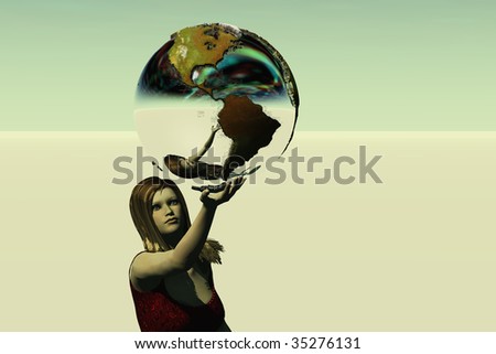 SAVE THE EARTH - All of us have the destiny of the Earth in our hands.