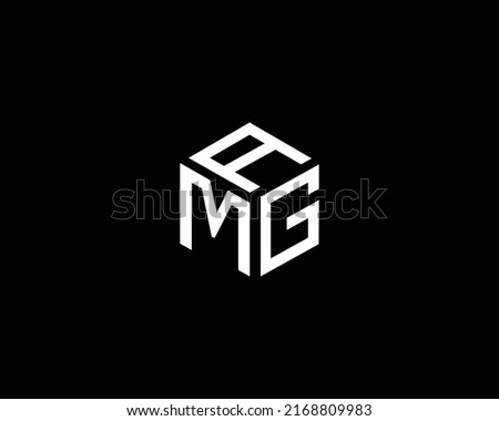 Creative Modern AMG And MAG Logo Design Idea Vector Symbol illustration.