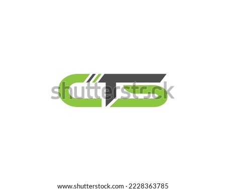 Initial Letter CTS Logo Vector Designs Modern Elegant Vector Concept Template.