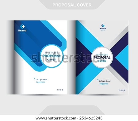 Business Proposal Catalog covers Design Template concepts adept for multipurpose Projects