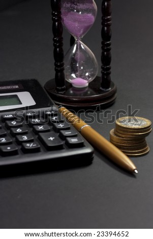 Time And Money Concept image