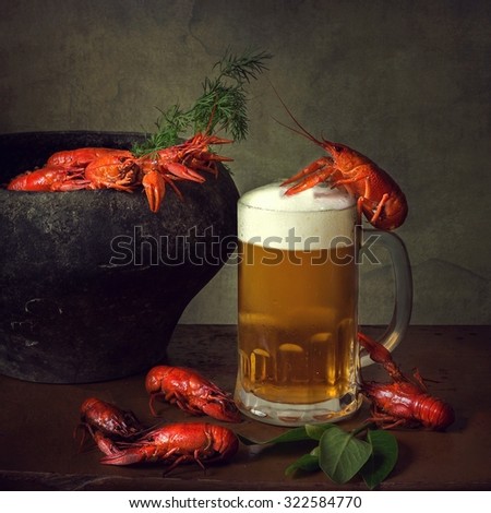 About beer and crayfish